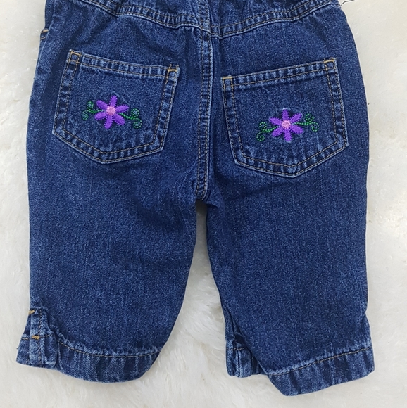 Hip n Hop baby girls Denim jeans 12 months - Picture 4 of 5